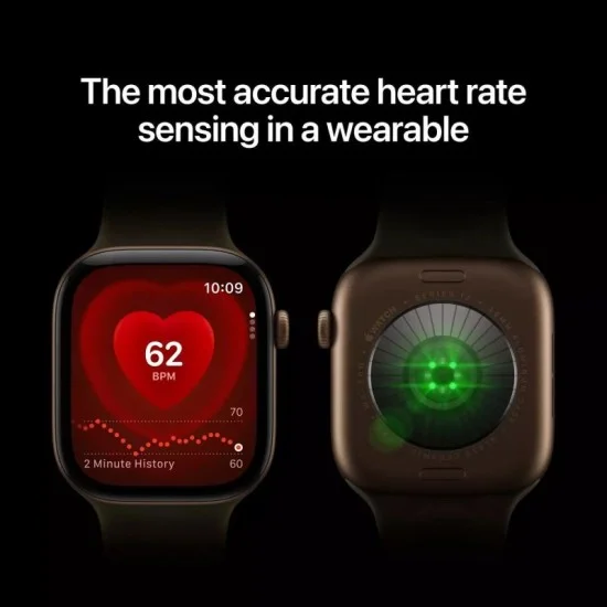 Apple Watch Series 12 GPS + Cellular 46mm Space Grey Aluminium Case with Navy Blue Sport Band - M/L